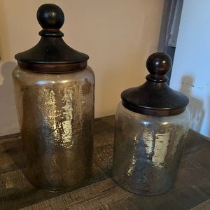 Glass Kitchen Decor Canisters